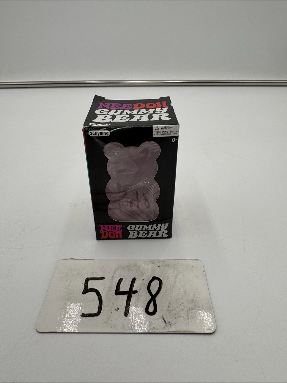 NeeDoh Gummy Bear Purple Fidget Stress Toy Squishy Nee Doh FAST SHIPPING sealed